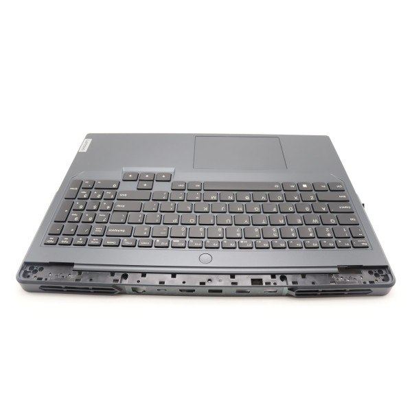 Carcasa superioara cu tastatura palmrest Laptop Gaming, Lenovo, Legion Pro 5 16ARX8 Type 82WM, 5CB1L30890, 5CB1L30894, AP2V4000100, iluminata, 4 pini, Onyx Grey, layout US