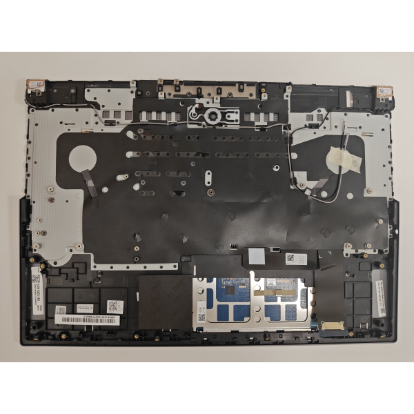 Carcasa superioara cu tastatura palmrest Laptop Gaming, Lenovo, Legion 7-16ITHg6 Type 82K6, 5CB1D05140, 5CB1D05147, AM1ZU000110, iluminata, RGB, 20 pini, gri, layout US