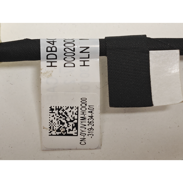 Cablu conectare baterie Laptop 2-in-1, Dell, Latitude 7430, P136G, P136G002, YJV1M, 0YJV1M, DC02003YR00, DC02003YS00, HDB40 BATTERY CABLE, 10 pini, 14cm