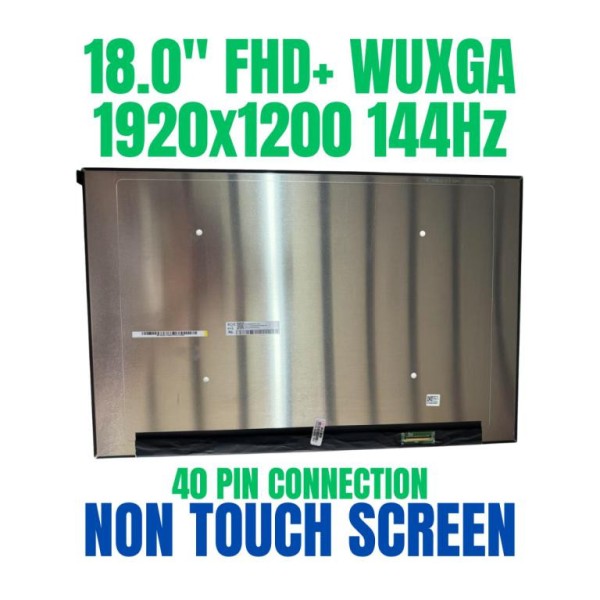 Display Laptop, Asus, VivoBook 18 M1807H, M1807HA, 18010-18000800, NE180WUM-NY3 V8.0, 18.0 inch, rezolutie FHD+, 1920x1200, non touch, 144Hz, 40 pini