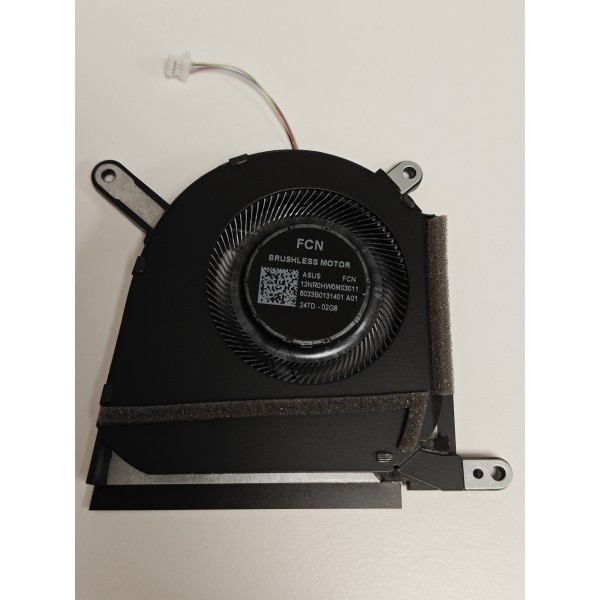Cooler procesor Laptop Gaming, Asus, TUF F16 FX607J, FX607JI, FX607JIR, FX607JV, FX607JVR, FX607JU, 13NR0HW0M03011, DFSCL12E16486P-FS3Q, 6033B0131401, 12V, 1A, CPU