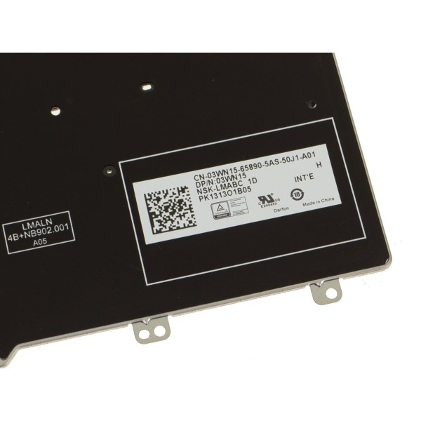 Tastatura compatibila Laptop, Dell, Latitude 11 3150, P21T, P21T001, iluminata, neagra, layout US