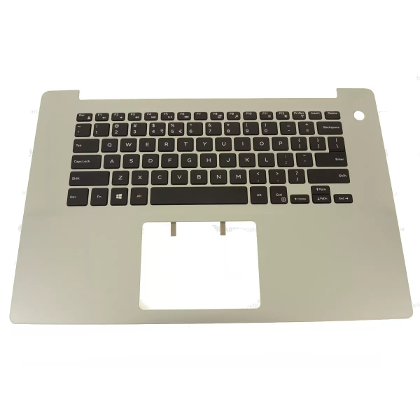 Carcasa superioara cu tastatura palmrest Laptop, Dell, Inspiron 15 5585, P77F, P77F002, KYYM7, 0KYYM7, K8HH4, 0K8HH4, 46M.0F8CS.0055, 460.0F808.0003, argintie