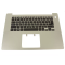 Carcasa superioara cu tastatura palmrest Laptop, Dell, Inspiron 15 5580, P77F, P77F001, KYYM7, 0KYYM7, K8HH4, 0K8HH4, 46M.0F8CS.0055, 460.0F808.0003, argintie