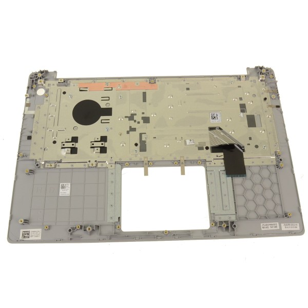 Carcasa superioara cu tastatura palmrest Laptop, Dell, Inspiron 15 5580, P77F, P77F001, KYYM7, 0KYYM7, K8HH4, 0K8HH4, 46M.0F8CS.0055, 460.0F808.0003, argintie