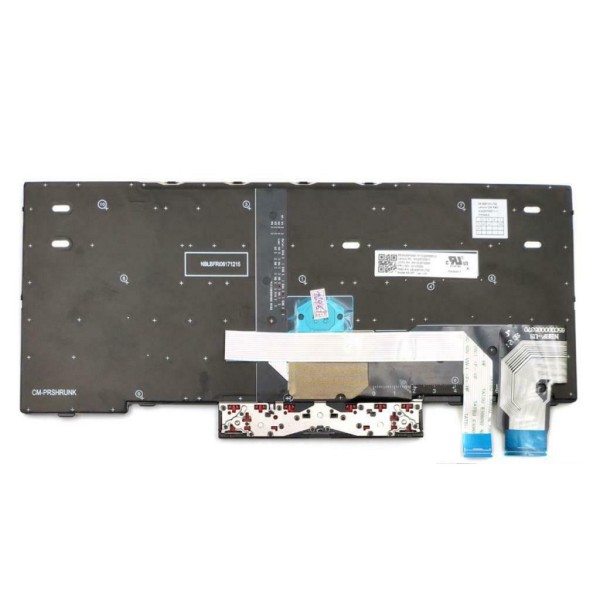 Tastatura Laptop, Lenovo, ThinkPad X13 Gen 1 Type 20T2, 20T3, 20UF, 20UG, iluminata, neagra, layout US