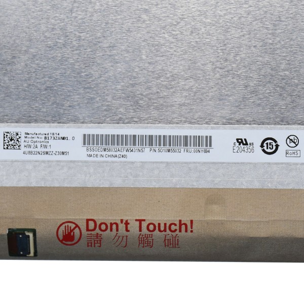 Display laptop, Dell, Alienware 17 R3, DCN-02DK4K 17.3 UHD 4K, 3840×2160 40pins EDP LED