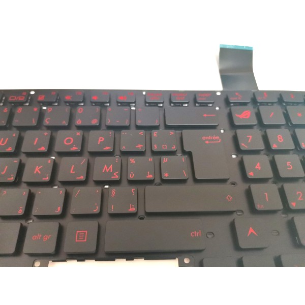 Tastatura Laptop, Asus, ROG G751, G751J, G751JM, G751JT, G751JY, G751JM, enter mare, diverse layout-uri