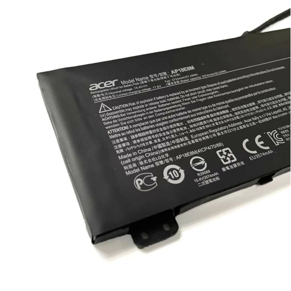 Baterie Laptop, Acer, ConceptD 3 Ezel CN314-73G, AP18E7M, AP18E8M, 4ICP4/70/88, 4ICP4/69/90, 15.4V, 3733mAh, 57.48Wh