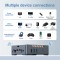 Mini PC TV 4GB RAM 64GB eMMC, Windows 10 Pro, cu procesor Intel Celeron N3350, SNUNMU-AK3V, WiFi, Ethernet 1000Mbps, BT 4.2, 4K HD, HDMI/VGA/USB 3.0