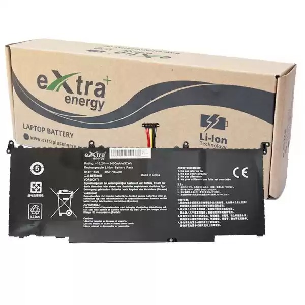 Baterie compatibila Laptop Gaming, Asus, FX502VD, FX502VE, FX502VS, FX502VY, FX502VT, FX502VM, 0B200-01940000, 4ICP7/60/80, B41N1526, 15.2V, 3400mAh, 52Wh