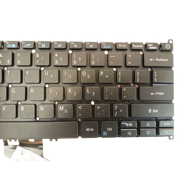 Tastatura Laptop, Acer, Swift 5 SF514-51, iluminata, neagra, layout US