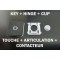 Taste completare tastatura Laptop, Acer, Nitro Helios Predator 300 AN515 AN157 PH317 PH315