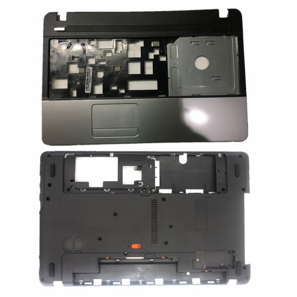 Carcasa inferioara completa bottom case palmrest Laptop, Acer, Aspire, E1-531G, E1-521G, E1-571G, E1-Q5WPH, E1-Q5WT6, TravelMate P253E, P253M, P253MG, 60.M09N2.002