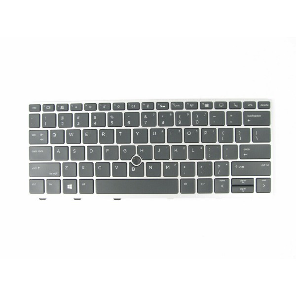 Tastatura Laptop, HP, EliteBook 830 G6, 836 G6, iluminata, neagra, layout US