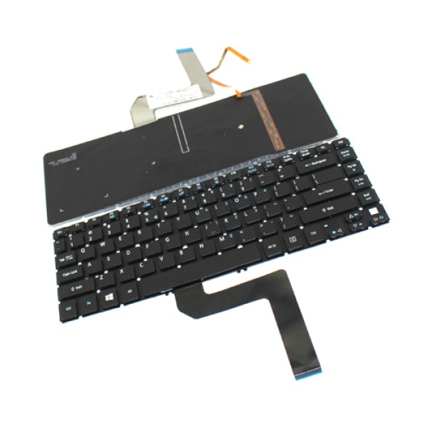 Tastatura laptop, Acer, Aspire M5-481PT, fara rama, iluminata