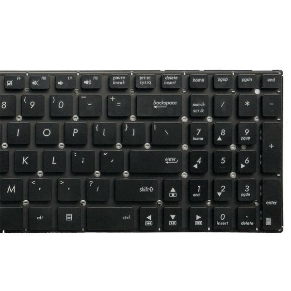 Tastatura Laptop, Asus, X550LB, fara rama, us, neagra