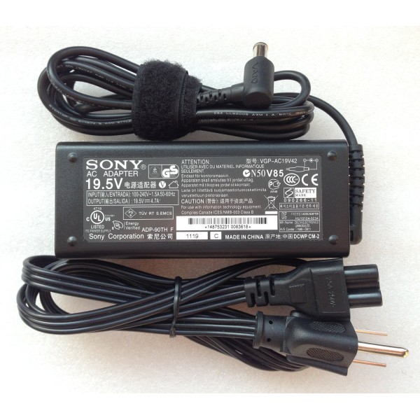 Incarcator Laptop SONY VAIO VGN-S3 19.5V 4.7A 90W dimensiuni mufa 6.5 x 4.4mm