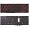 Tastatura Laptop Gaming, Acer, Predator Helios 300 PH315-53, iluminata, rosie, layout US